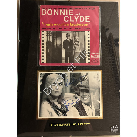 "BONNIE and CLYDE" Vinyle et Photo dédicacée