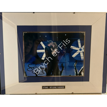 Record Cover TINA TURNER autographed