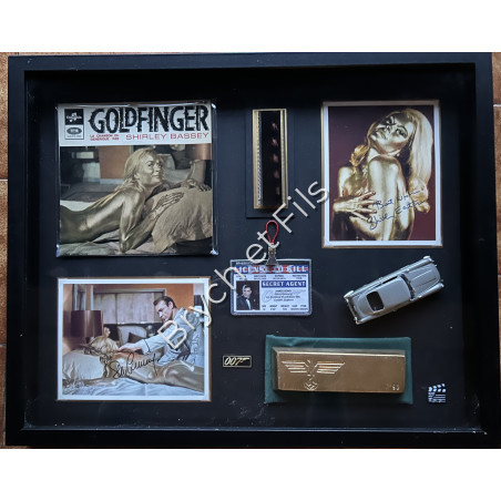 "GOLDFINGER" vinyle et photos dédicacées