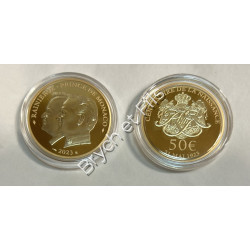 Monaco 2023 BE 50 euro or Prince Rainier III  1923/2005