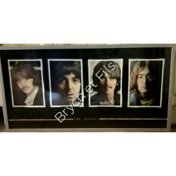 "THE BEATLES"      "ALBUM BLANC" 4 photos dédicacées
