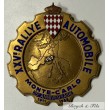 1979 MONACO BADGE ENAMELLED PLAQUE 47th RALLY MONTE CARLO