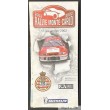 2002 carte Michelin  Rallye de Monte-Carlo