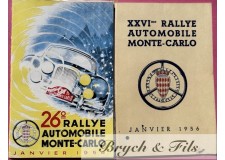 1956-Program and regulations Rallye Monte-Carlo