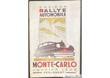 1932-Regulations Rallye Monte-Carlo
