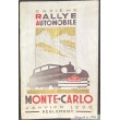 1932-Regulations Rallye Monte-Carlo