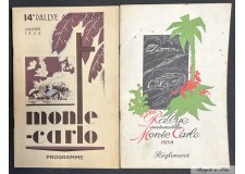 1935-Programme-Règlement Rallye Monte-Carlo