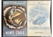 1937  16ème RALLYE MONTE-CARLO- Programme et Règlement