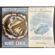 1937  16ème RALLYE MONTE-CARLO- Programme et Règlement