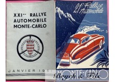 1951   RALLYE MONTE-CARLO- Programme et Règlement
