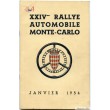 1954-Règlement Rallye Monte-Carlo