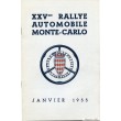 1955-Regulations Rallye Monte-Carlo