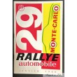 1960 Program Monte-Carlo Rallye