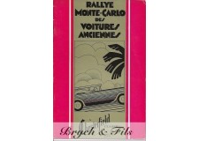 regulations Vintage Car Rallye Monte-Carlo 1974