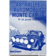 1980 Réglement du  RALLYE de MONTE-CARLO