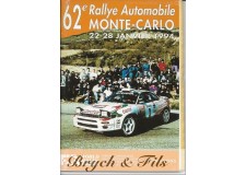 1994 Réglement  RALLYE de MONTE-CARLO 