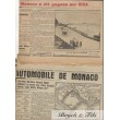 Programme Grand Prix Monaco 1934