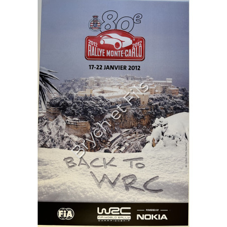 RALLYE MONTE CARLO 2012