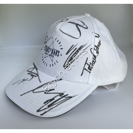Casquette Stars'N'Bars signée par des pilotes F1