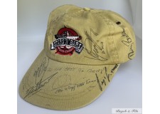 Cap signed by numerous pilots F1