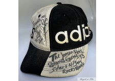 Cap signed by "L & M Jensen"