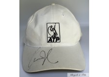 Cap signed by Anna Kournikova