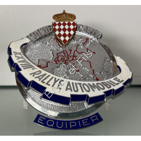 XXVIIIe RALLYE DE MONTE CARLO "EQUIPIER"