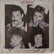 "QUEEN"     Vinyle 45T avec 4 signatures