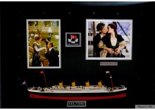 "TITANIC"2 signed photos, model