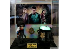 "HARRY POTTER"1signed photo and astatuette and cauldron