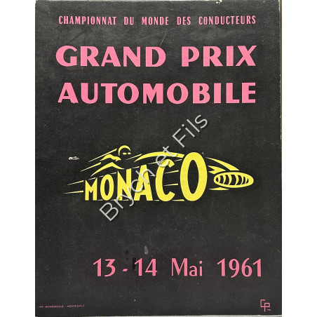 1961 Grand Prix Automobile de Monaco.