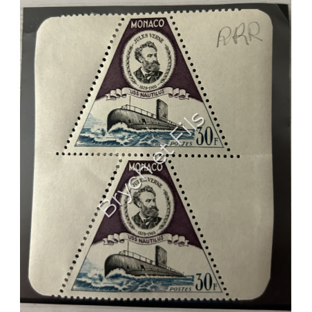 1955 MONACO N°436 Jules Verne