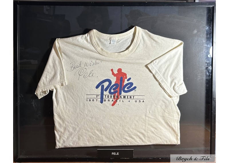 T-Shirt signé par Pelé