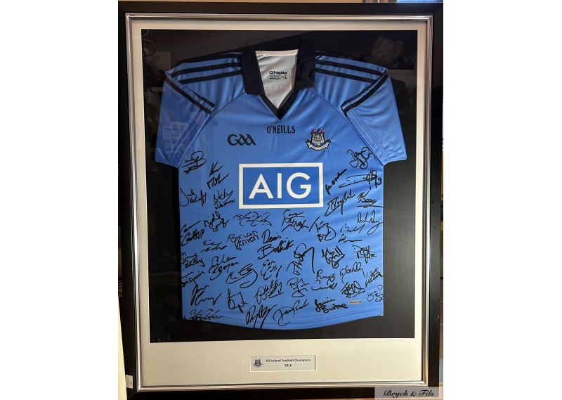 O'Neills jersey signed by the team