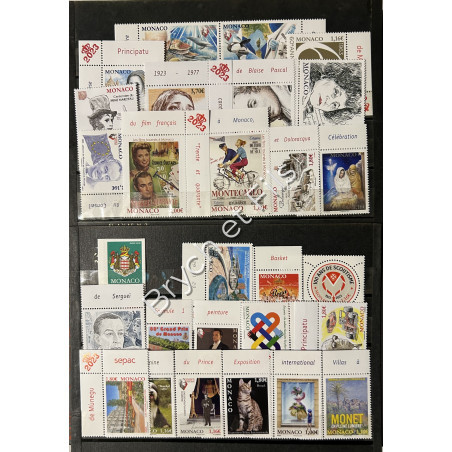 Année 2023 XX Monaco N°3364 à 3411