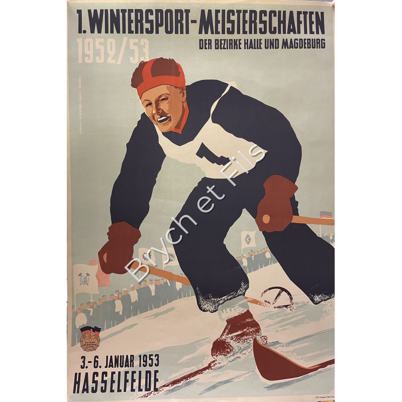 1st Wintersport Meiterschaften 1953