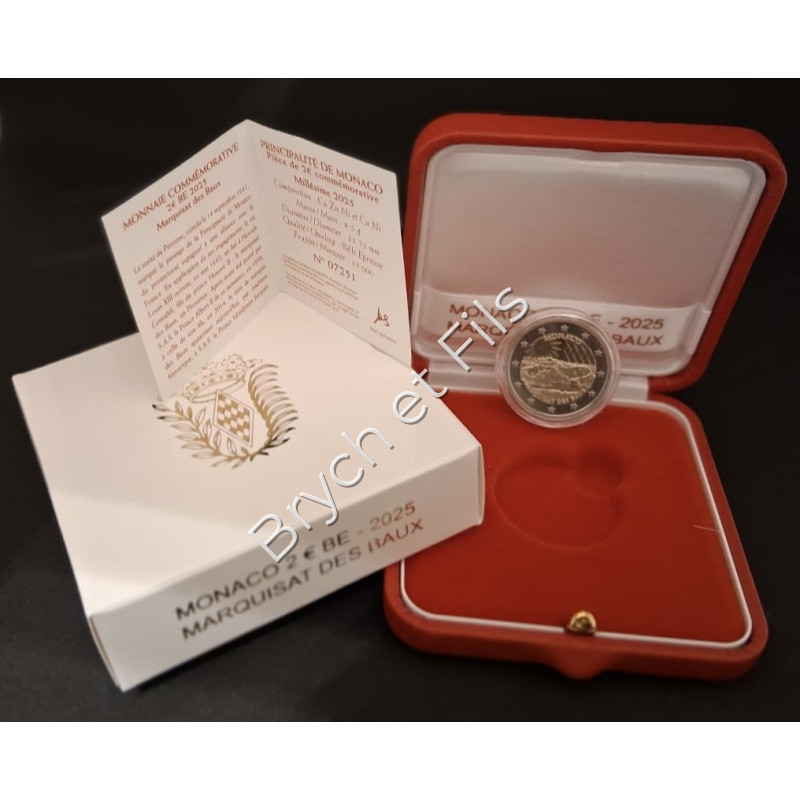 MONACO 2025 "Marquisat des BAUX"