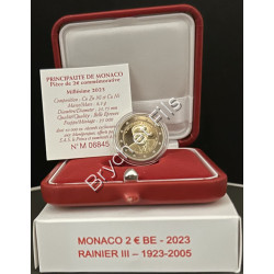MONACO 2023 Centenaire du Prince Rainier III Version Monégasque