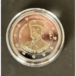 MONACO 2022. ALBERT Ier  2€ commémorative