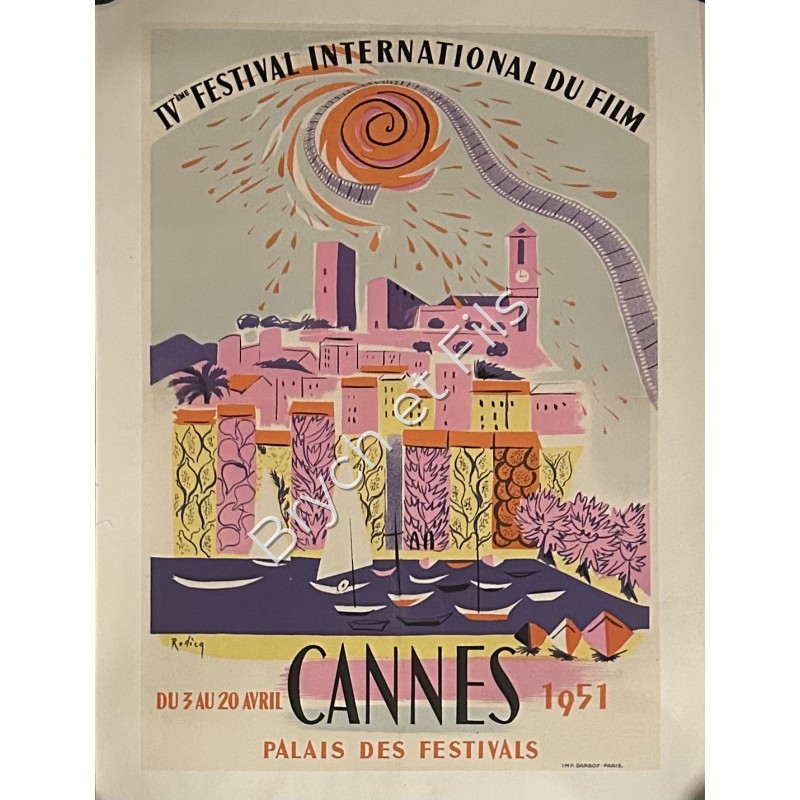 CANNES 1951 FESTIVAL DU FILM