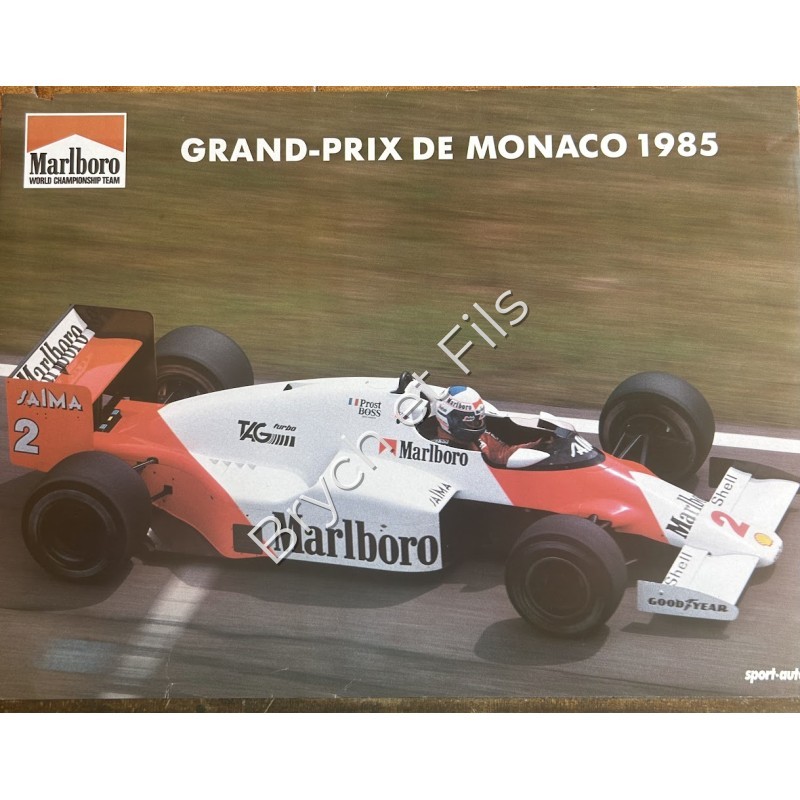 1985 GRAND PRIX MONACO