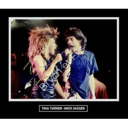TINA TURNER     MICK JAGGER